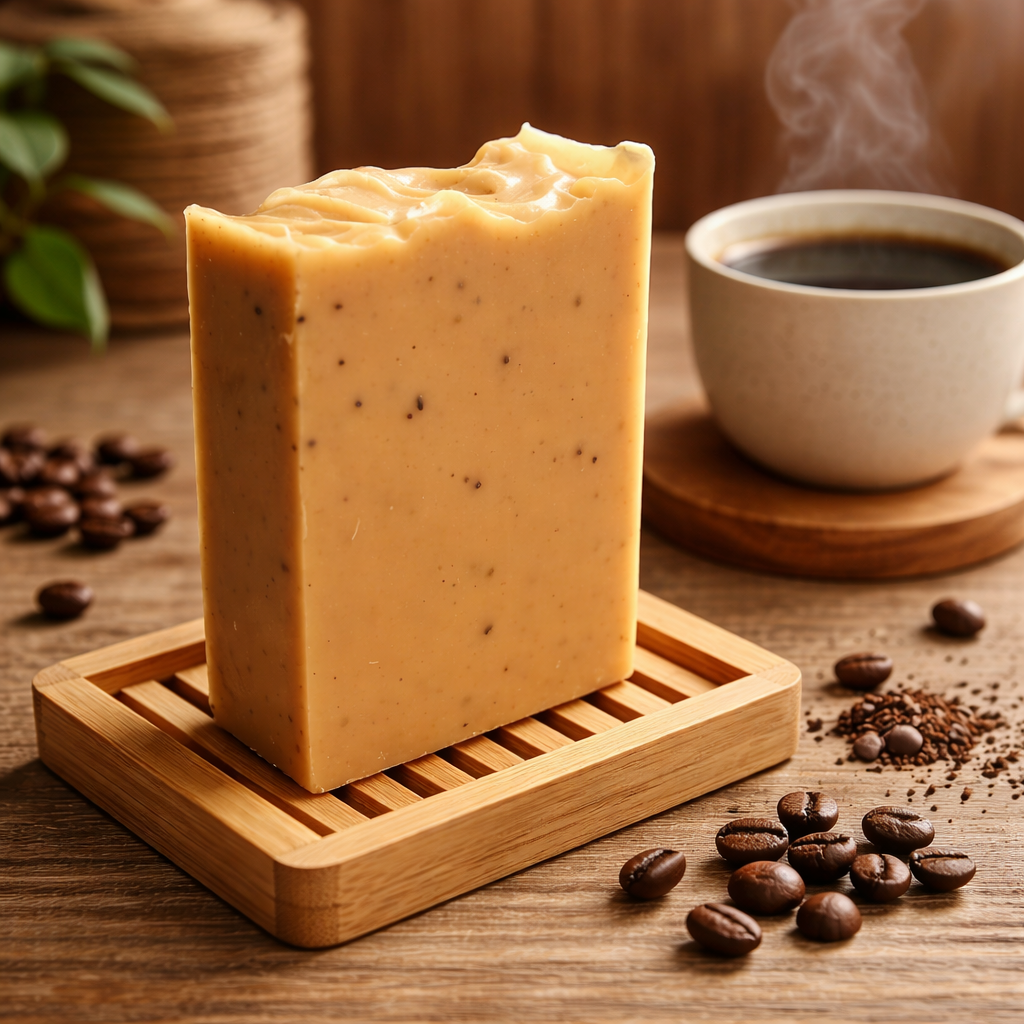 Coffee Soap | Fragrance Free | Dye Free