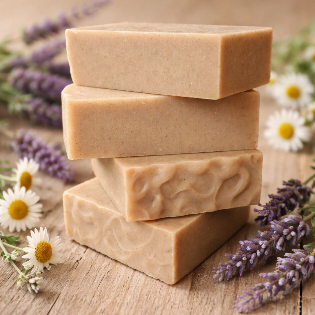 Lavender & Chamomile Soap | Fragrance Free | Dye Free