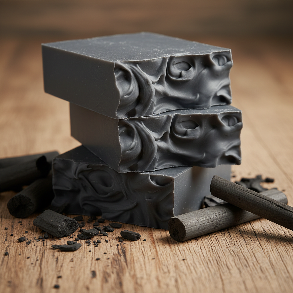 Charcoal Soap | Fragrance Free | Dye Free
