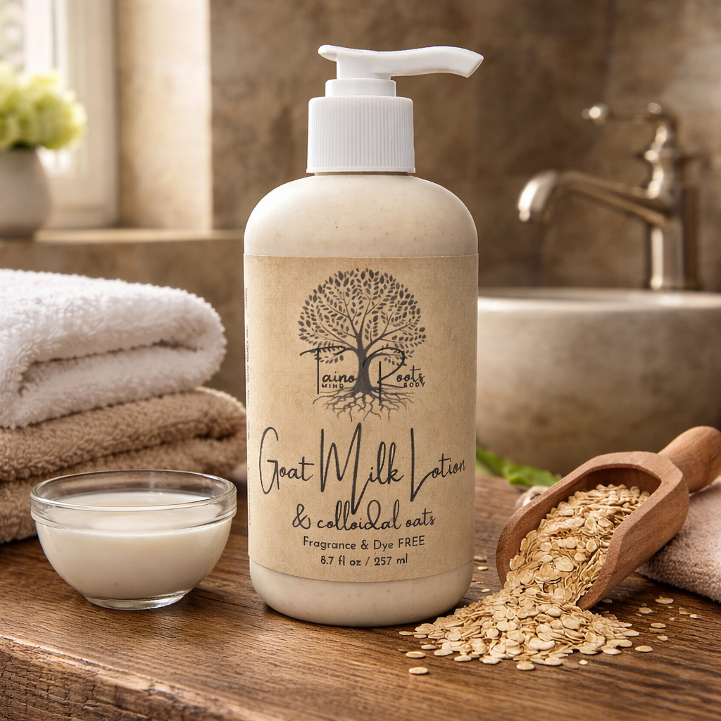 Goat Milk & Colloidal Oats Lotion | Fragrance Free | Dye Free