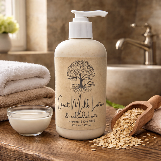 Goat Milk & Colloidal Oats Lotion | Fragrance Free | Dye Free